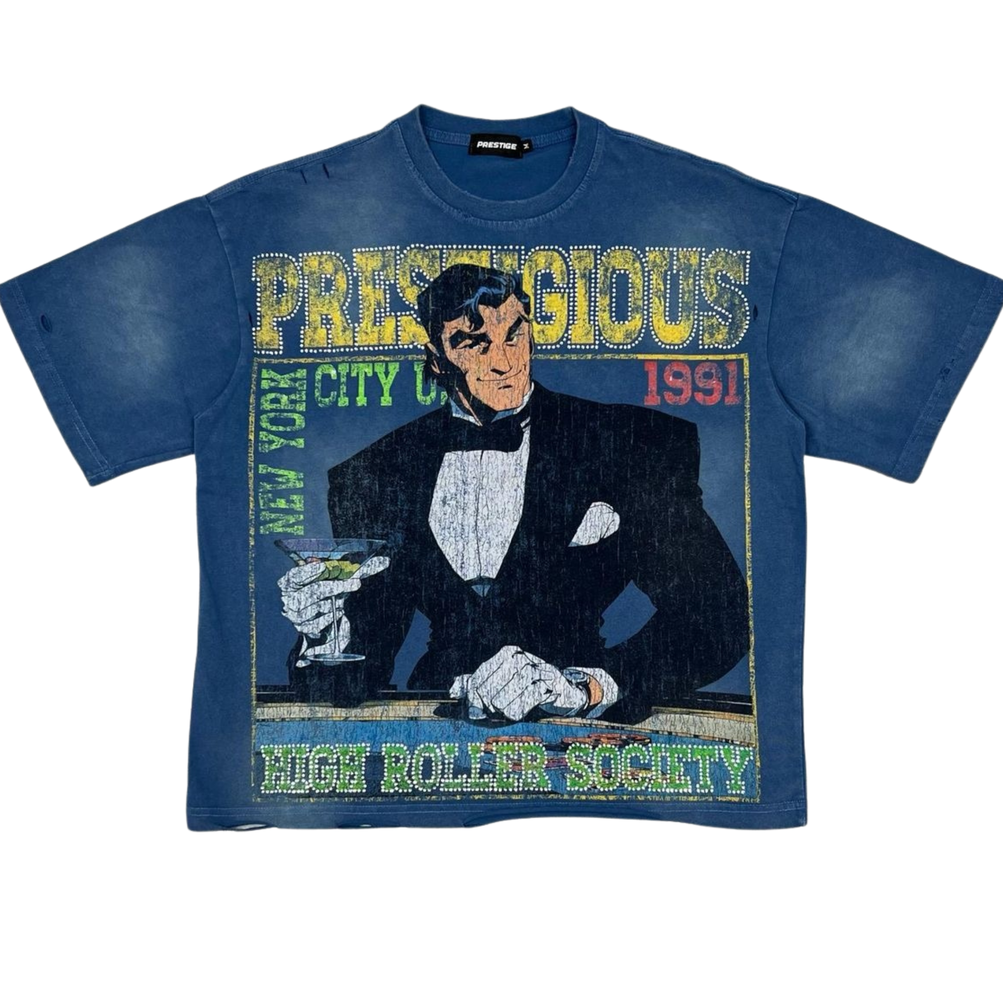 Prestige "High Rollers" Tee (Blue)