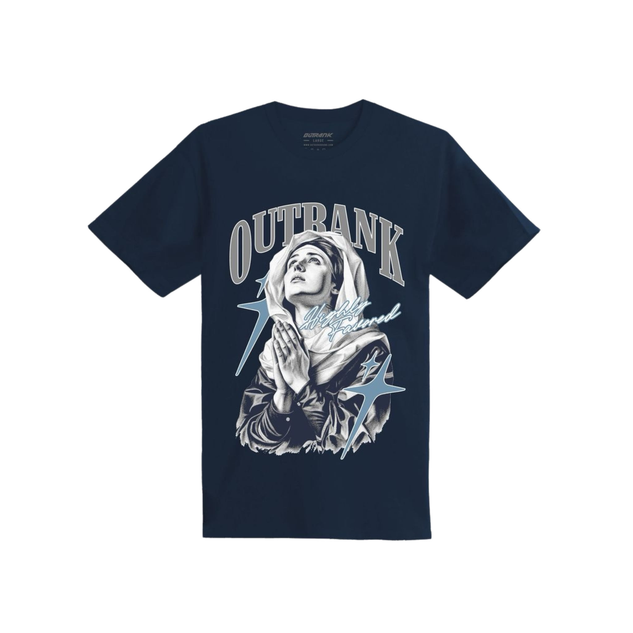 Outrank "Highly Favored" T-shirt (Navy)