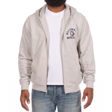 Billionaire Boys Club "Helmet" Zip Hoodie (Heather Grey)