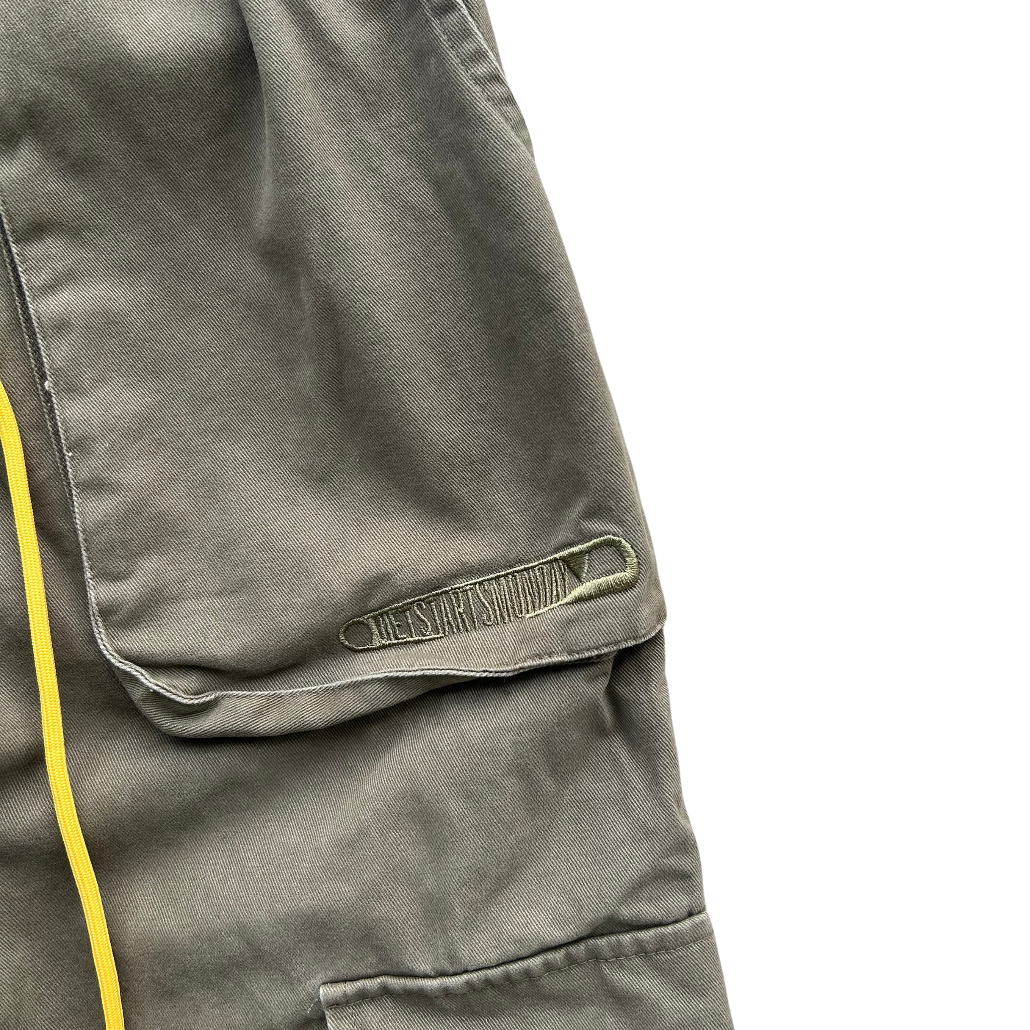 Diet Starts Monday Cargo Pants (Olive) - Diet Starts Monday