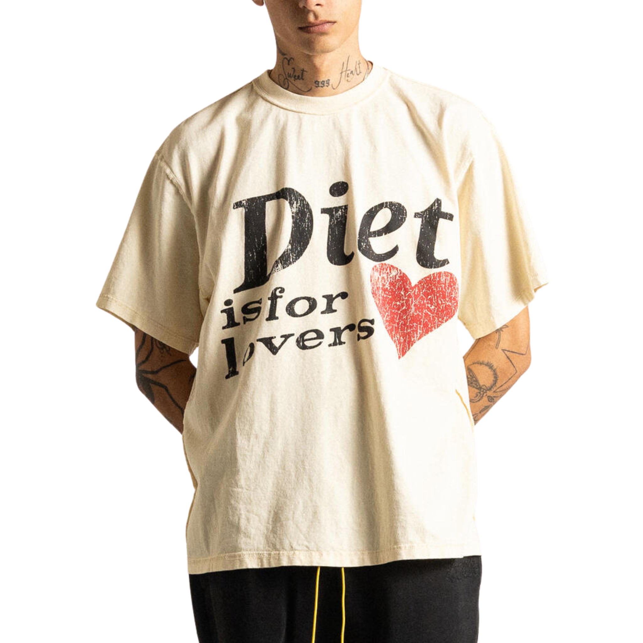 Diet Starts Monday "Lovers" Tee (Antique White) - Diet Starts Monday