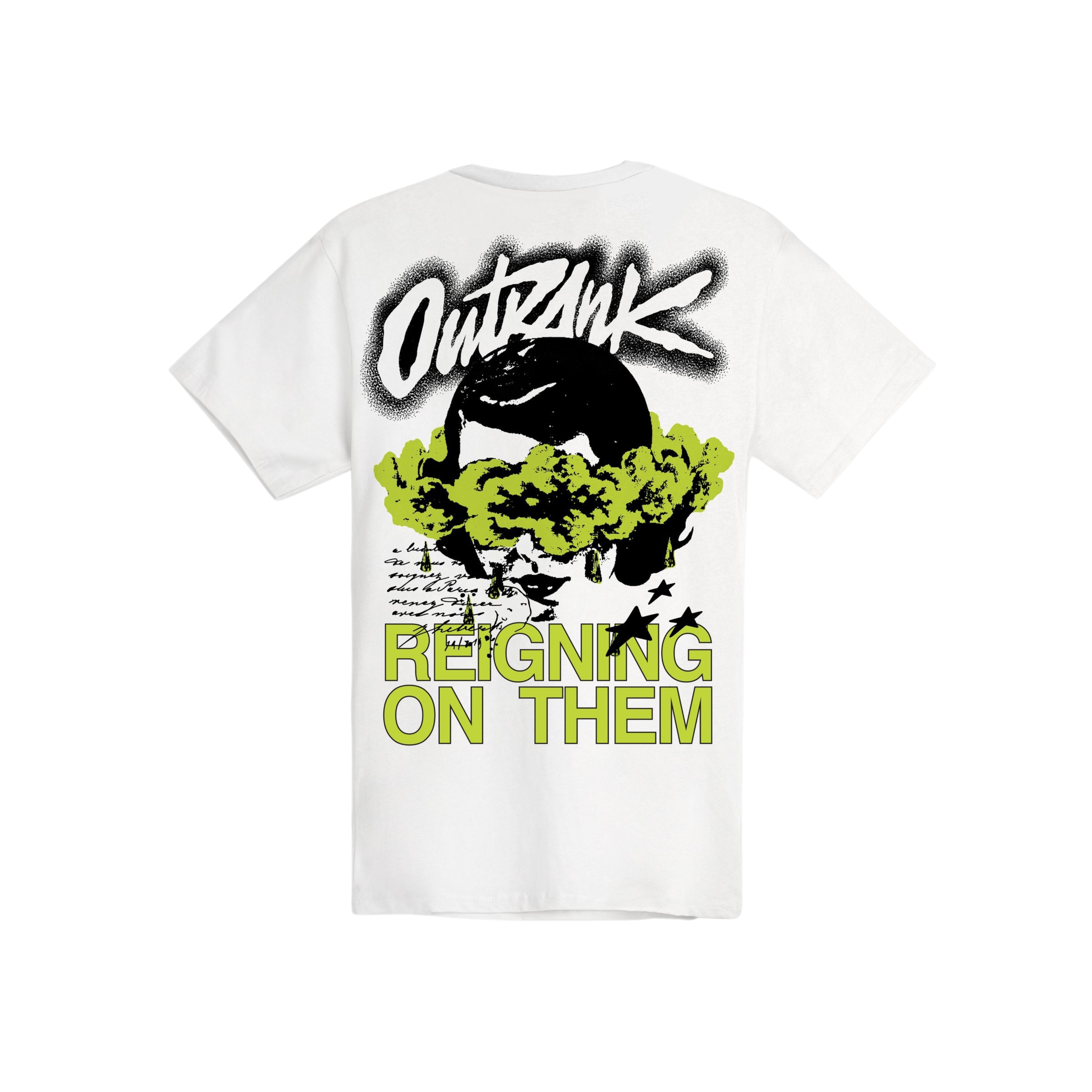Outrank Reigning On Them Tee (White) - Outrank