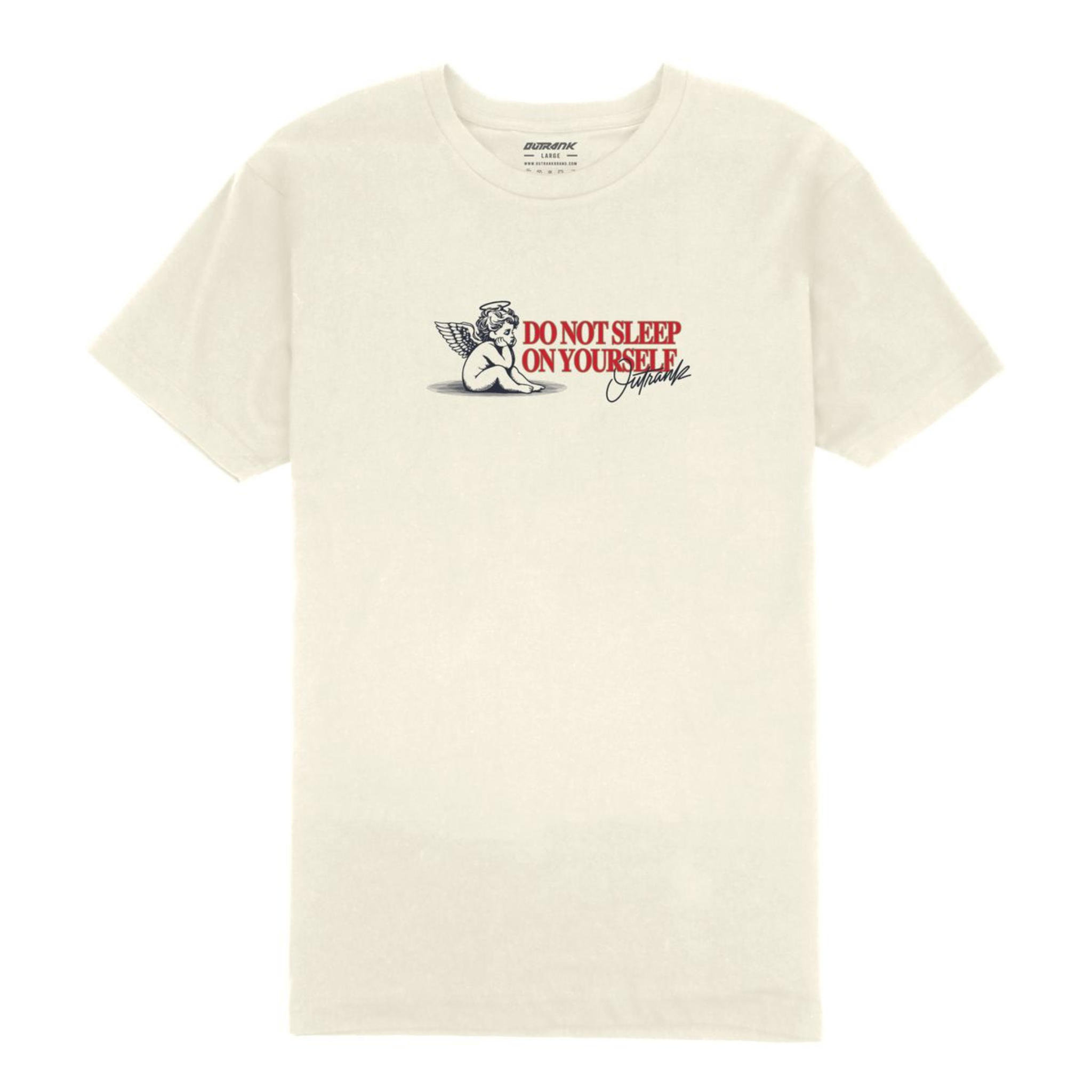 Outrank "Do Not Sleep" (Vintage White) - Outrank