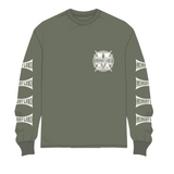 Memory Lane Reapers Long Sleeve Tee (Olive) - Memory Lane