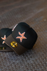 New Era Houston Astros 45th Anniversary Pink UV (Black/Walnut) 59Fifty Fitted - New Era
