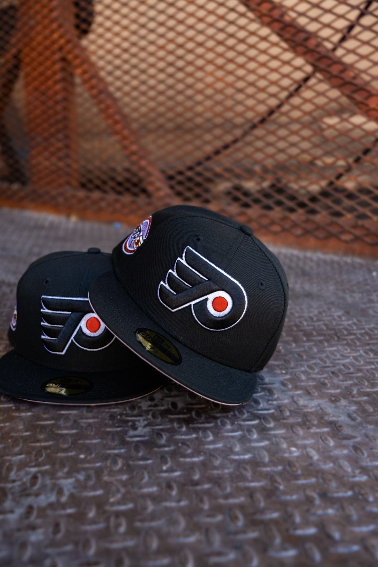 New Era Philadelphia Flyers 1992 All-Star Game Pink UV (Black) 59Fifty Fitted - New Era