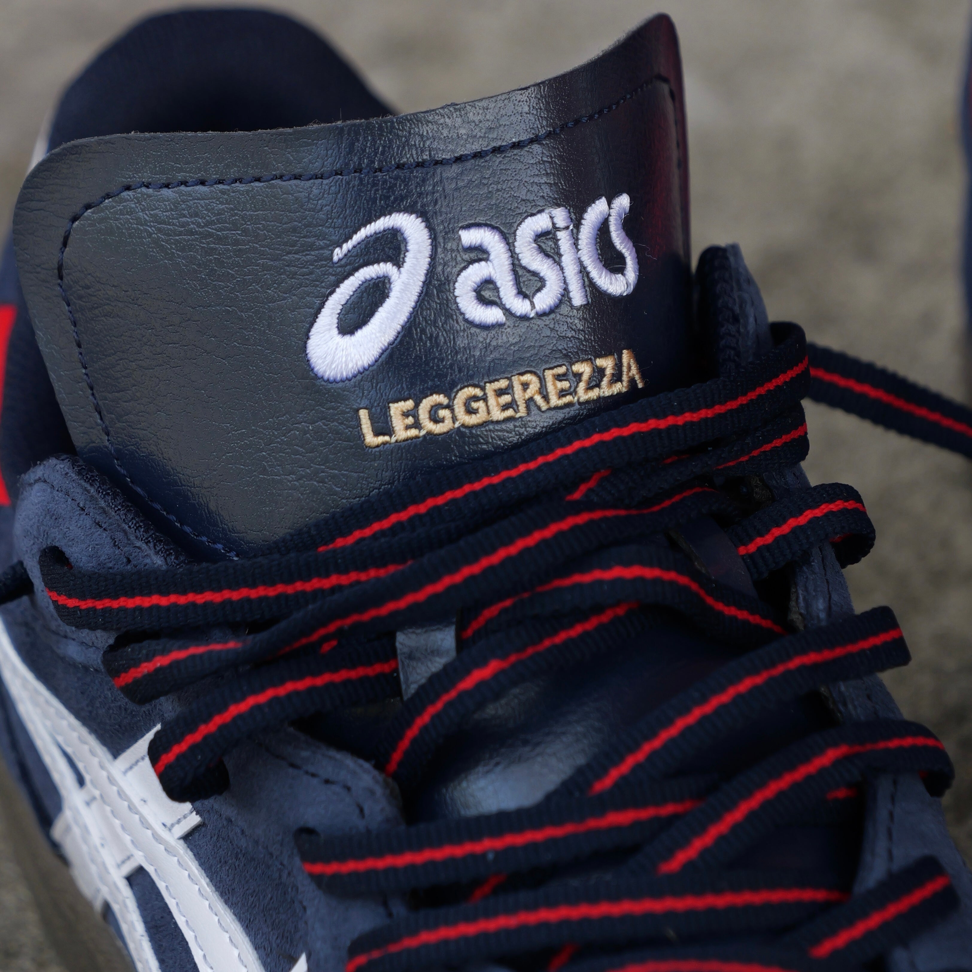 Mens Asics LEGGEREZZA ST (Midnight/White)