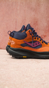 Mens Saucony Trekker LS (Ginger/Naval)