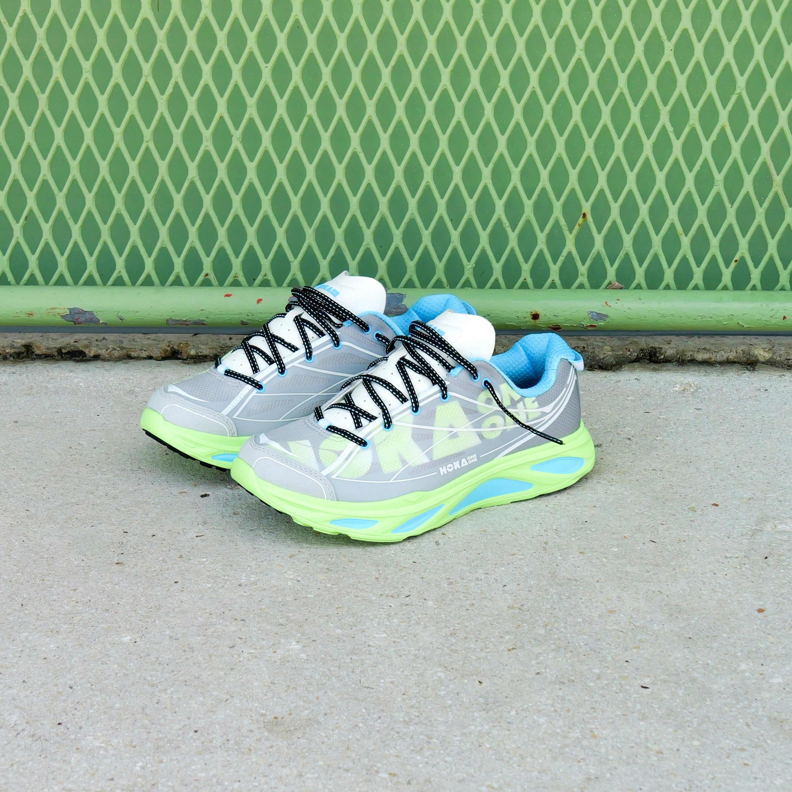 Hoka U Huaka Pro (Stellar Grey/Neon Yuzu)