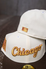 New Era Chicago White Sox 95th Anniversary Grey UV (Off White/Walnut) 59Fifty Fitted - New Era