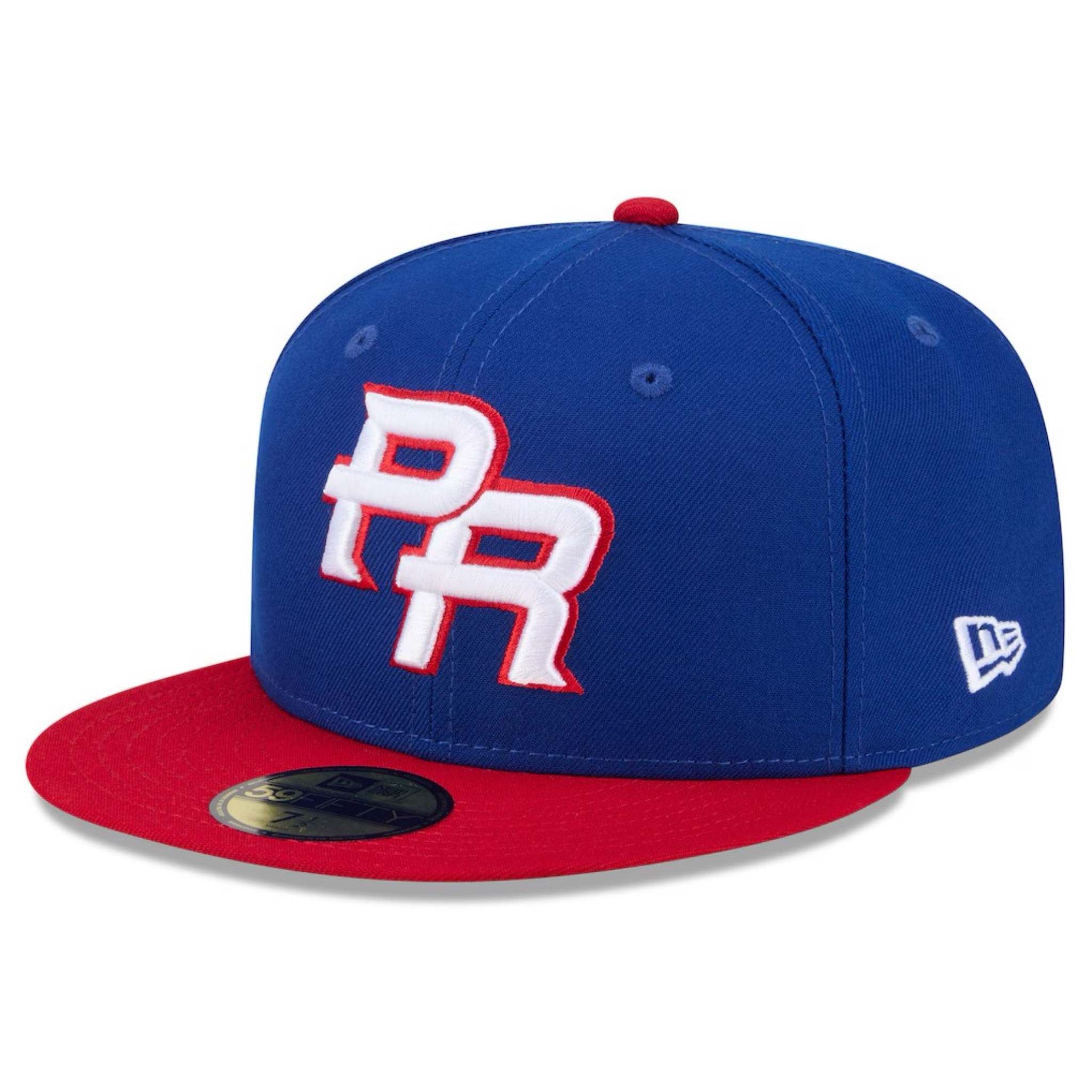 Puerto Rico Baseball New Era 2026 World Baseball Classic 59FIFTY Fitted Hat - Blue/Red