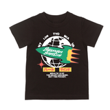 Kids Billionaire Boys Club BB Worldwide SS Tee (Black) - Billionaire Boys Club