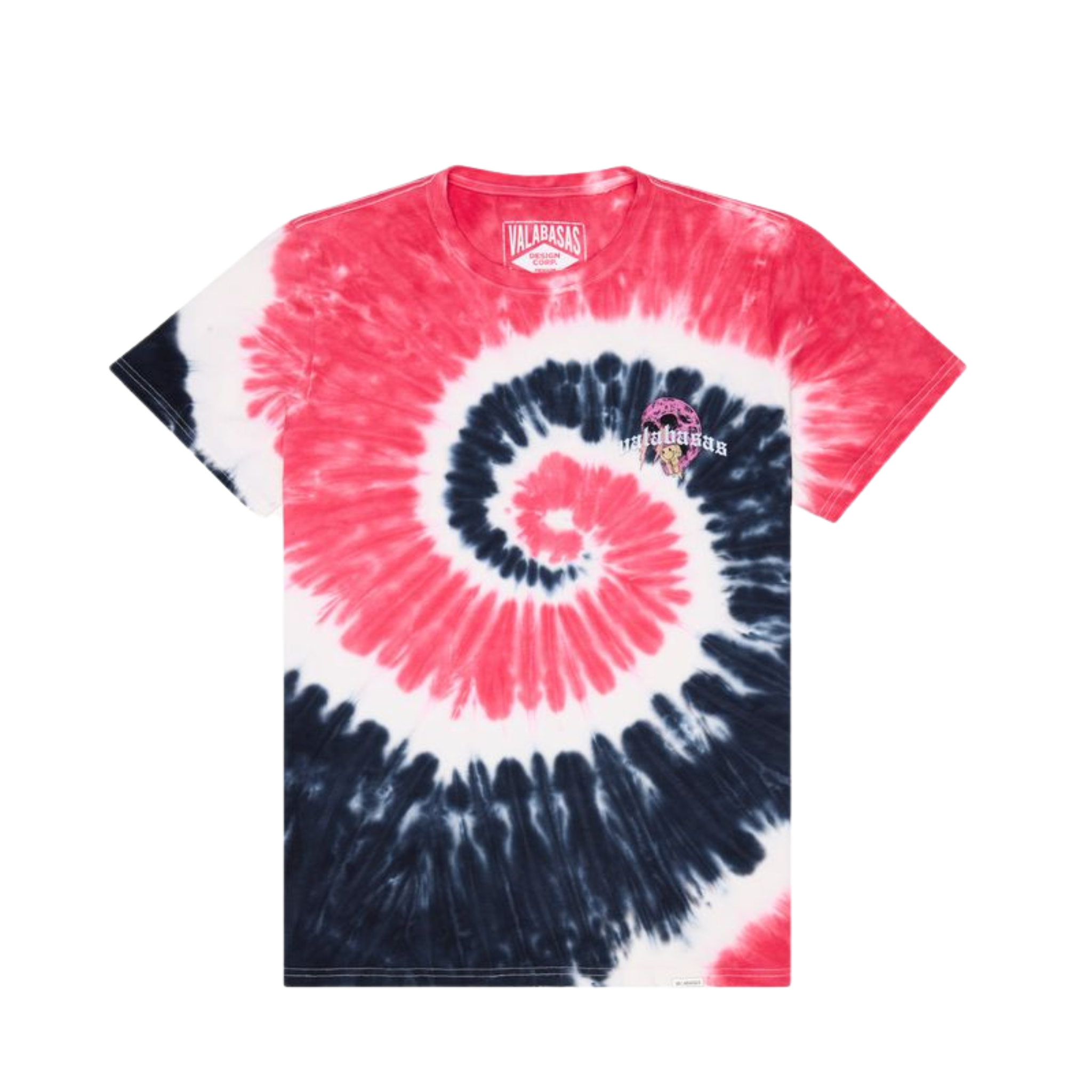 Valabasas "Protected" Tee (White/Red/Black/Gray) - VALABASAS