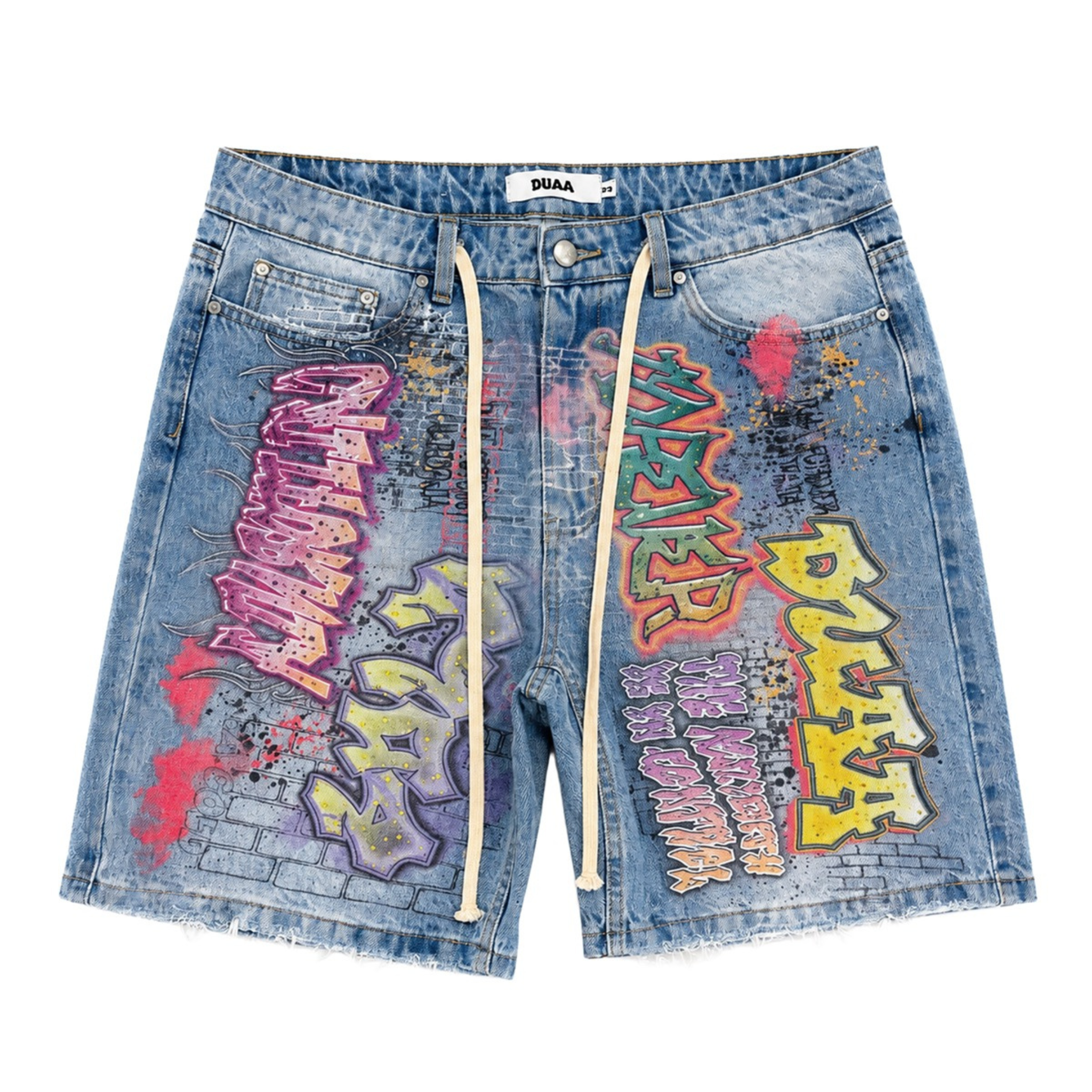 DUAA "ORCHARD" Denim Shorts (Blue)