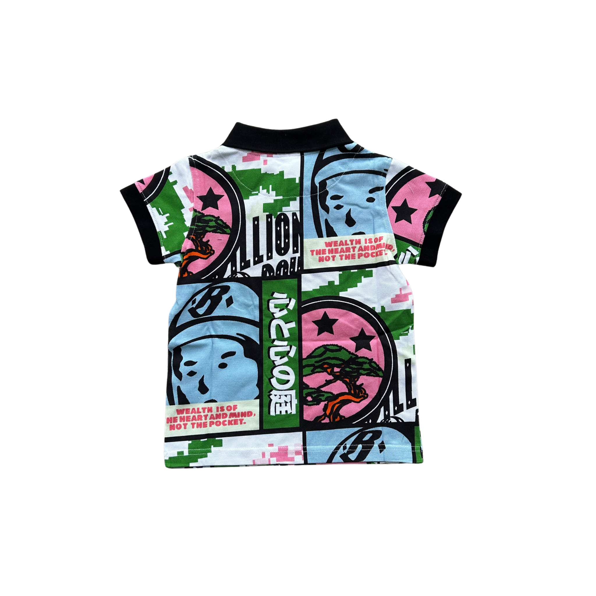 Kids Billionaire Boys Club BB Garden SS Polo (White) - Billionaire Boys Club
