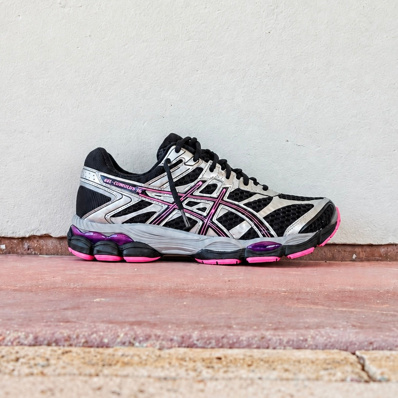 Mens Asics Gel-Cumulus 16 (Black/Dragon Fruit) - Asics