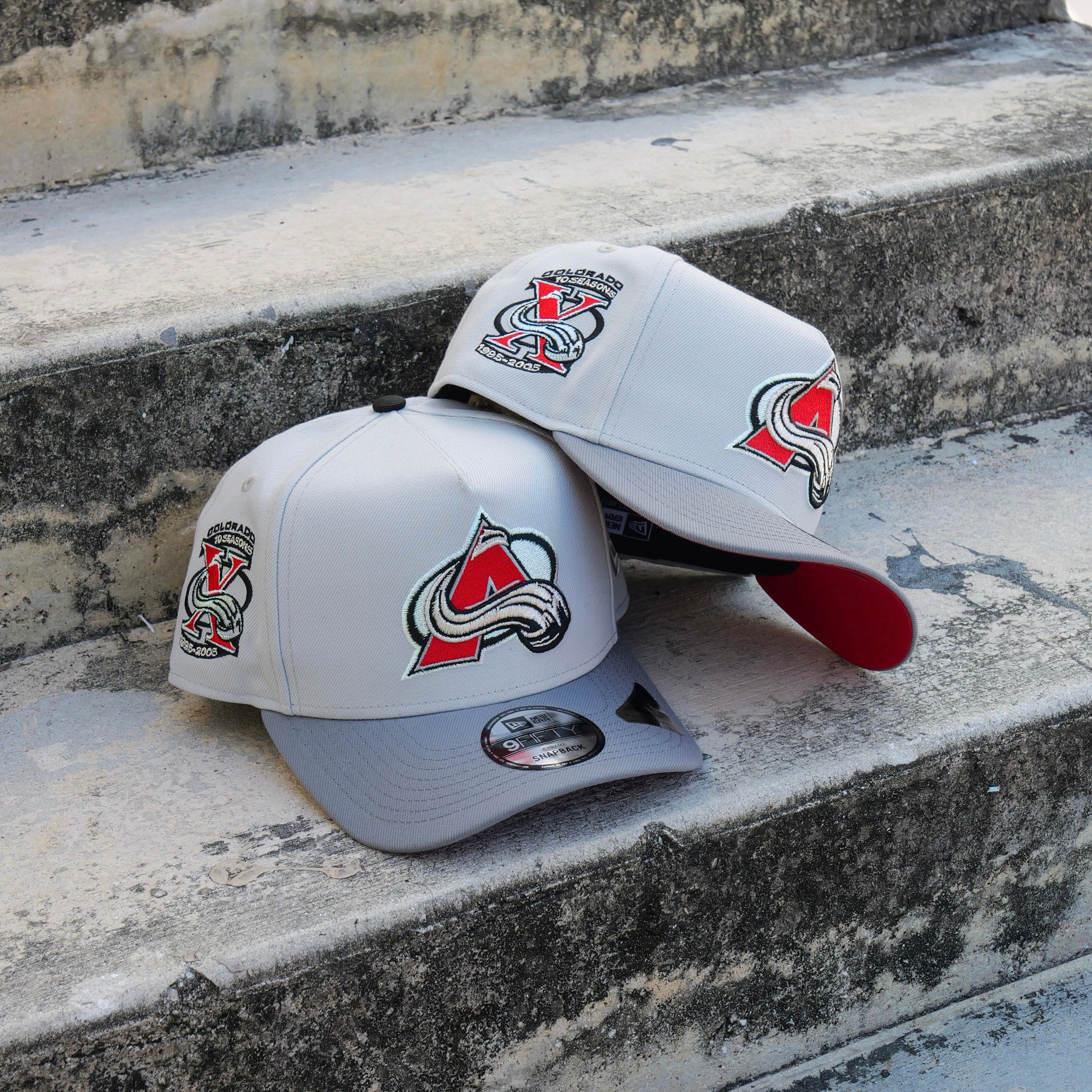 New Era Colorado Avalanche 10th Anniversary 9Fifty A-Frame Snapback