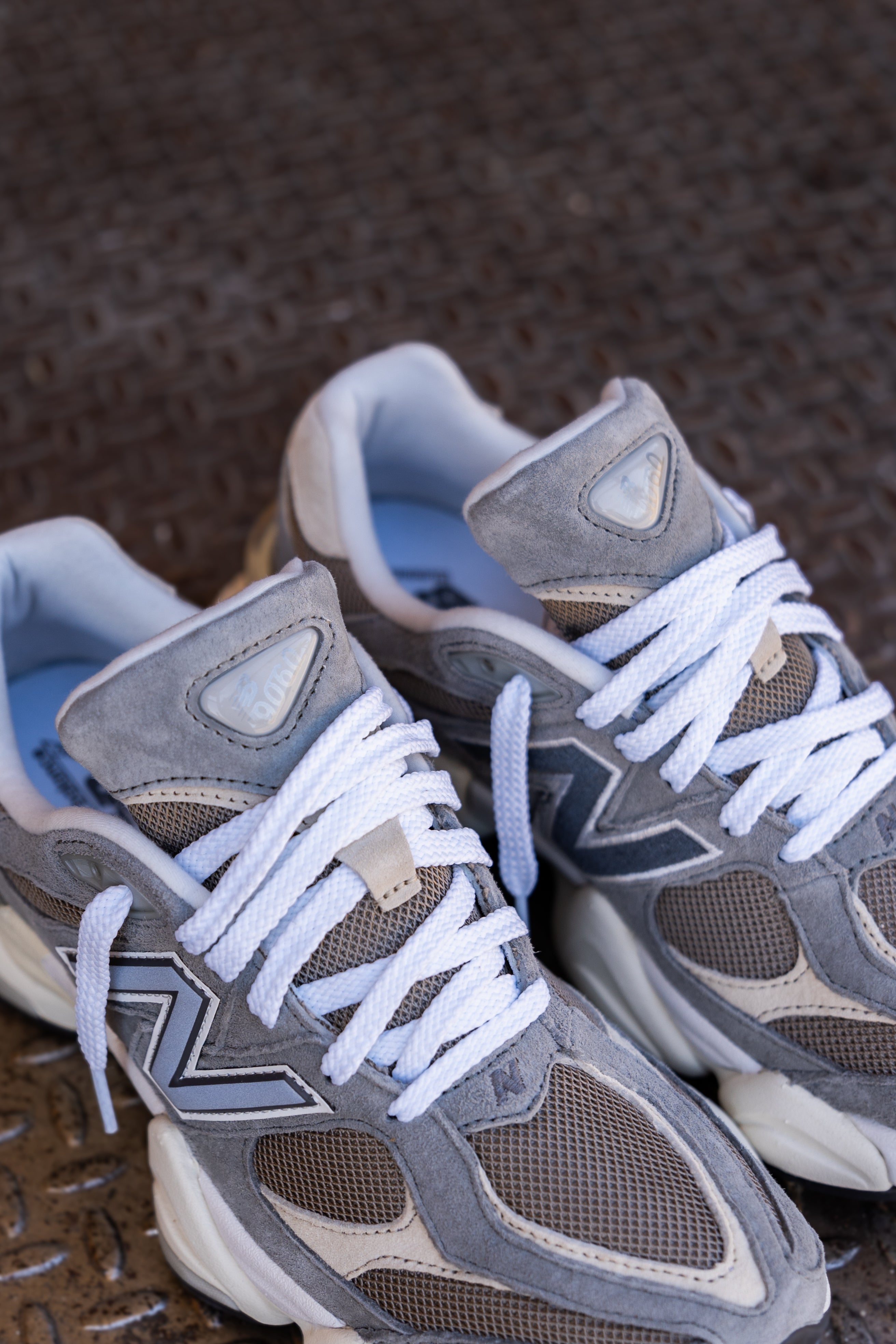 Mens New Balance 9060 (Grey/Brown) - U9060LBA - New Balance