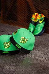 New Era Washington Nationals Stadium Side Patch Grey UV (Weatherman) 59Fifty Fitted - New Era