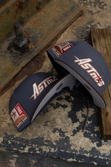 New Era Houston Astros 2000 Inaugural Season Grey UV 59Fifty Fitted (Graphite/Burnt Wood) - New Era