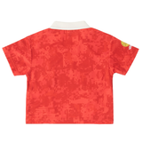 Kids Billionaire Boys Club "Captain" SS Polo (Fiery Red)