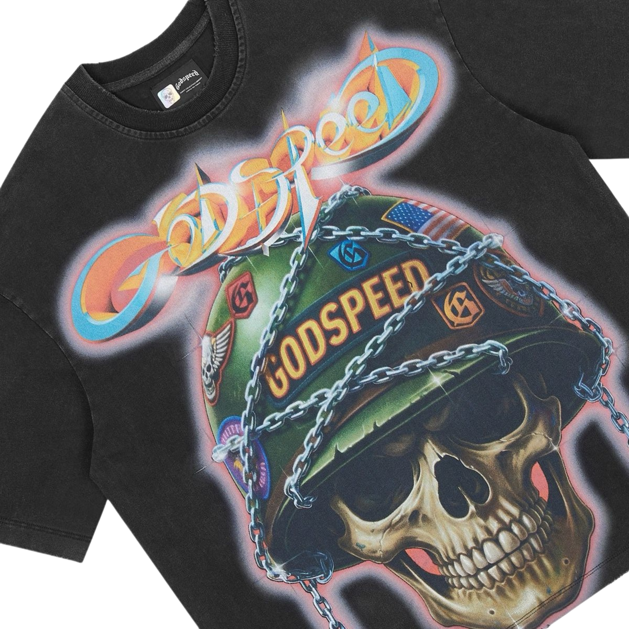 Godspeed "Badges of Honor" (Black Wash) - Godspeed