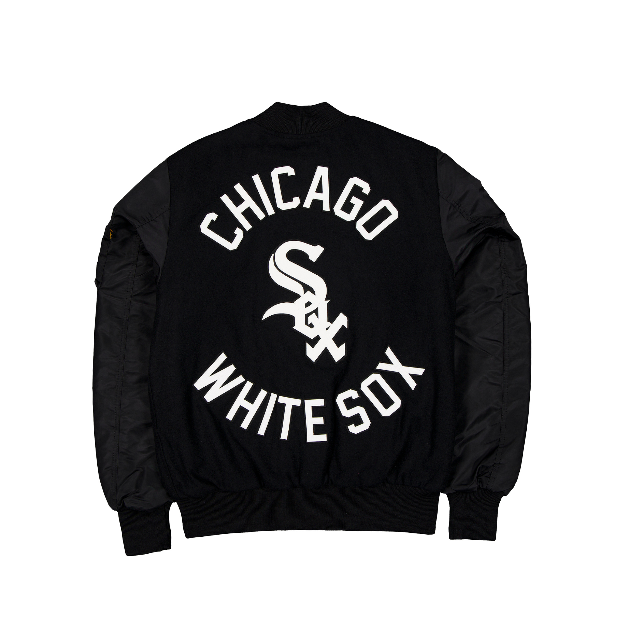 New Era x Alpha Industries Chicago White Sox L-2B Bomber Jacket - New Era