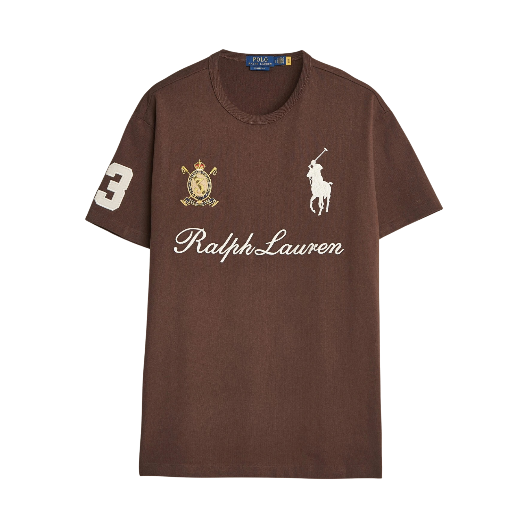 Polo Ralph Lauren Big Pony T-Shirt (Nutmeg Brown)