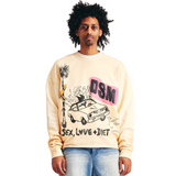 DSM SL&D Sweatshirt (Vintage White) - Diet Starts Monday