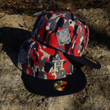 New Era Houston Astros 2017 World Series Sky UV 59Fifty Fitted (Camo/Navy) - New Era