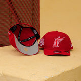 New Era Florida Marlins 2003 World Series 9FIFTY A-Frame Snapback-(Red)