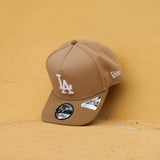New Era LA Dodgers 1980 AllStar Game 9FIFTY A-Frame Snapback-(Camel/Khaki)