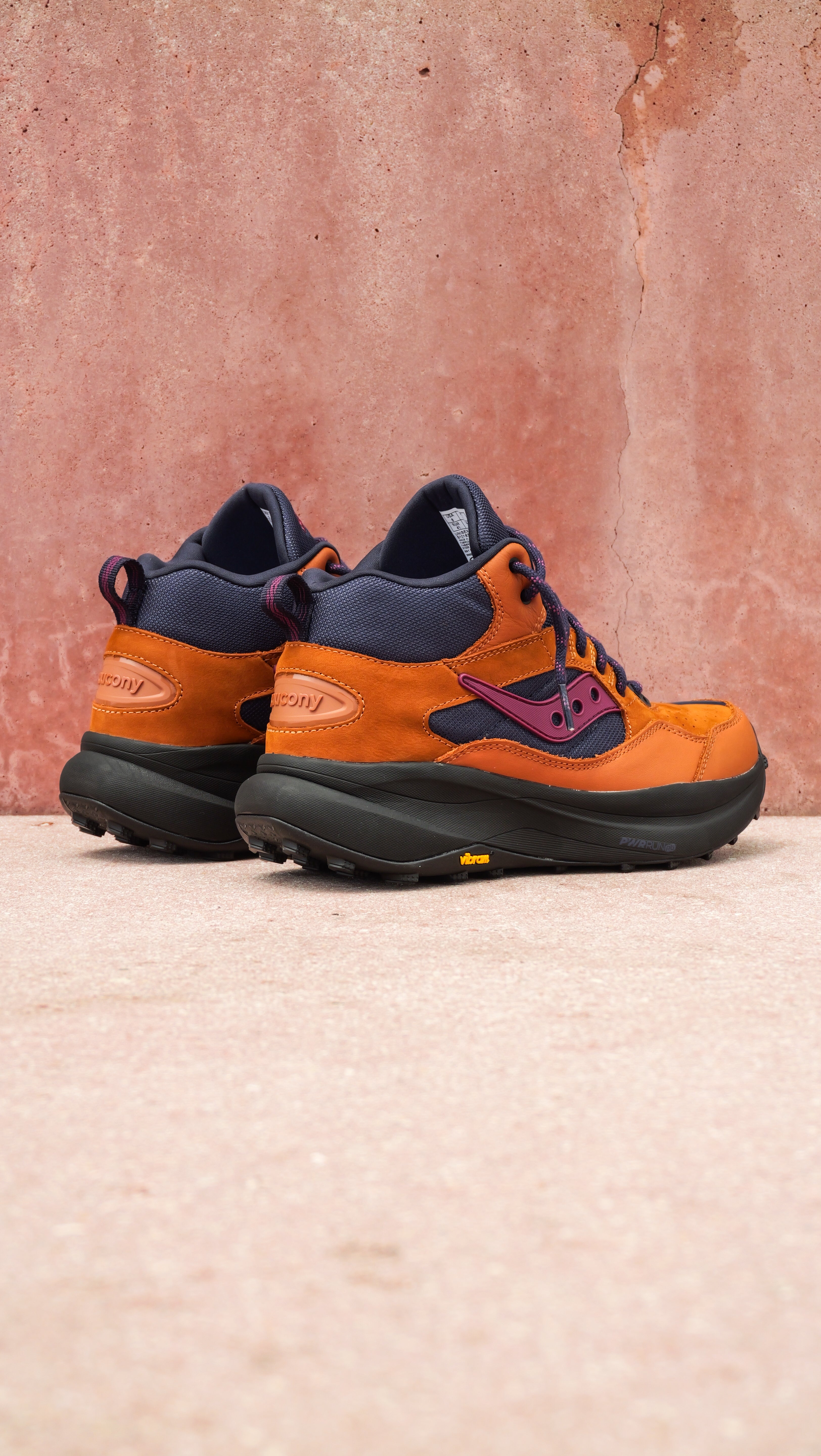 Mens Saucony Trekker LS (Ginger/Naval)