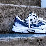 Mens Saucony Ride Millennium (White/Nightsky)