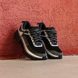 Mens HOKA Bondi 7 (Black/Silver) - HOKA