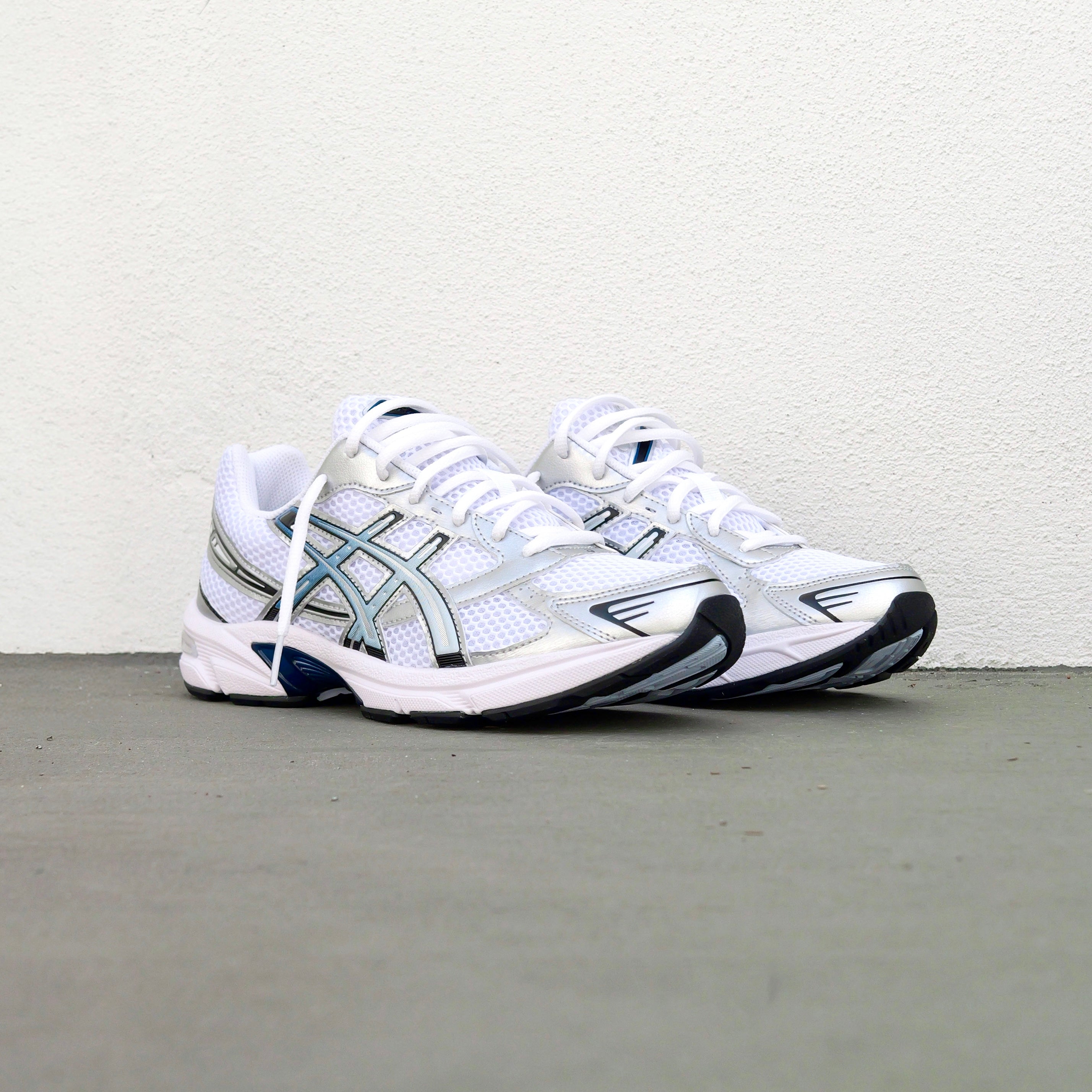 Mens Asics Gel-1130 (White/Storm Cloud)
