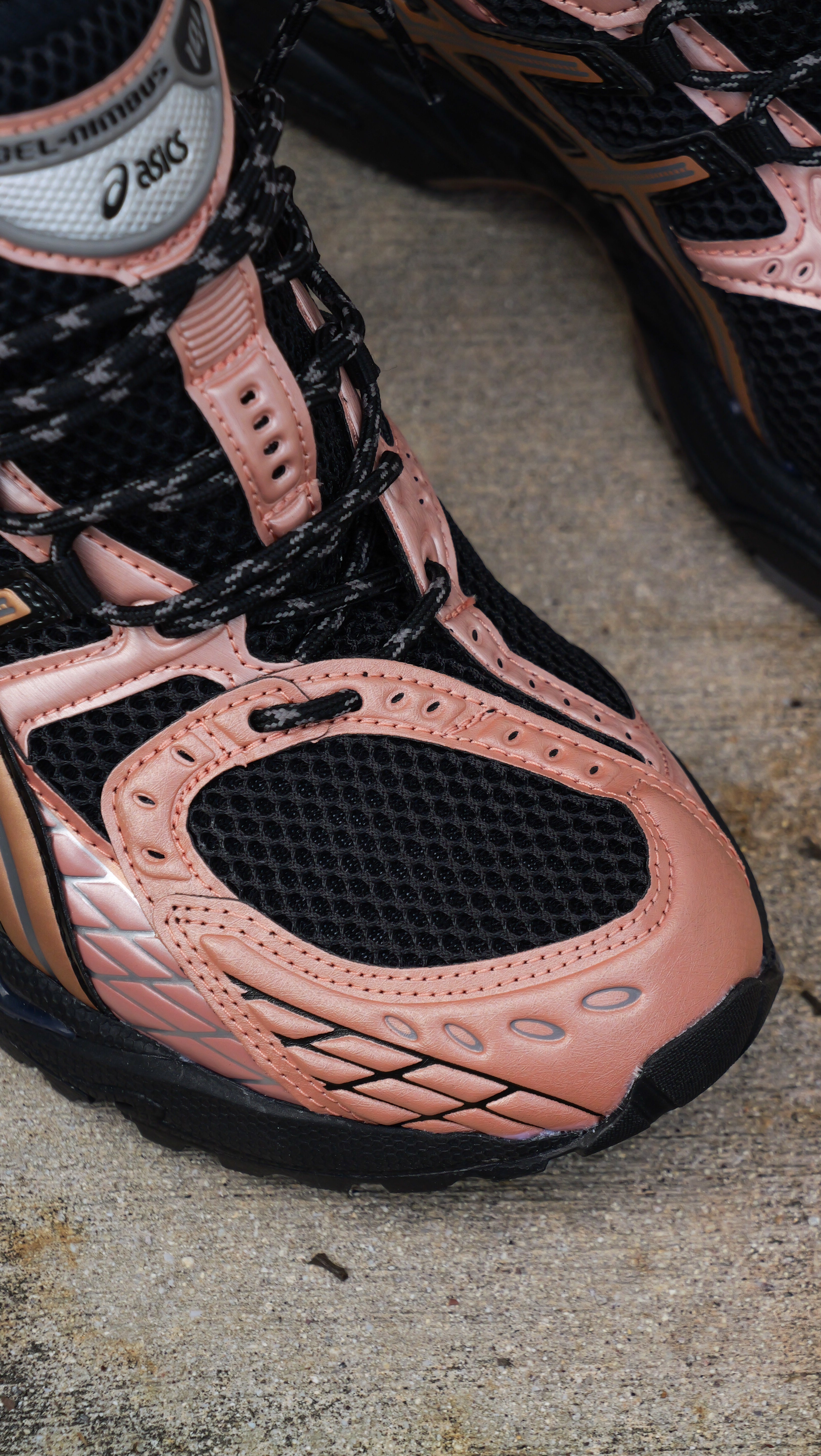 Mens Asics Gel-Nimbus 10.1 (Black/Rose Gold) - Asics