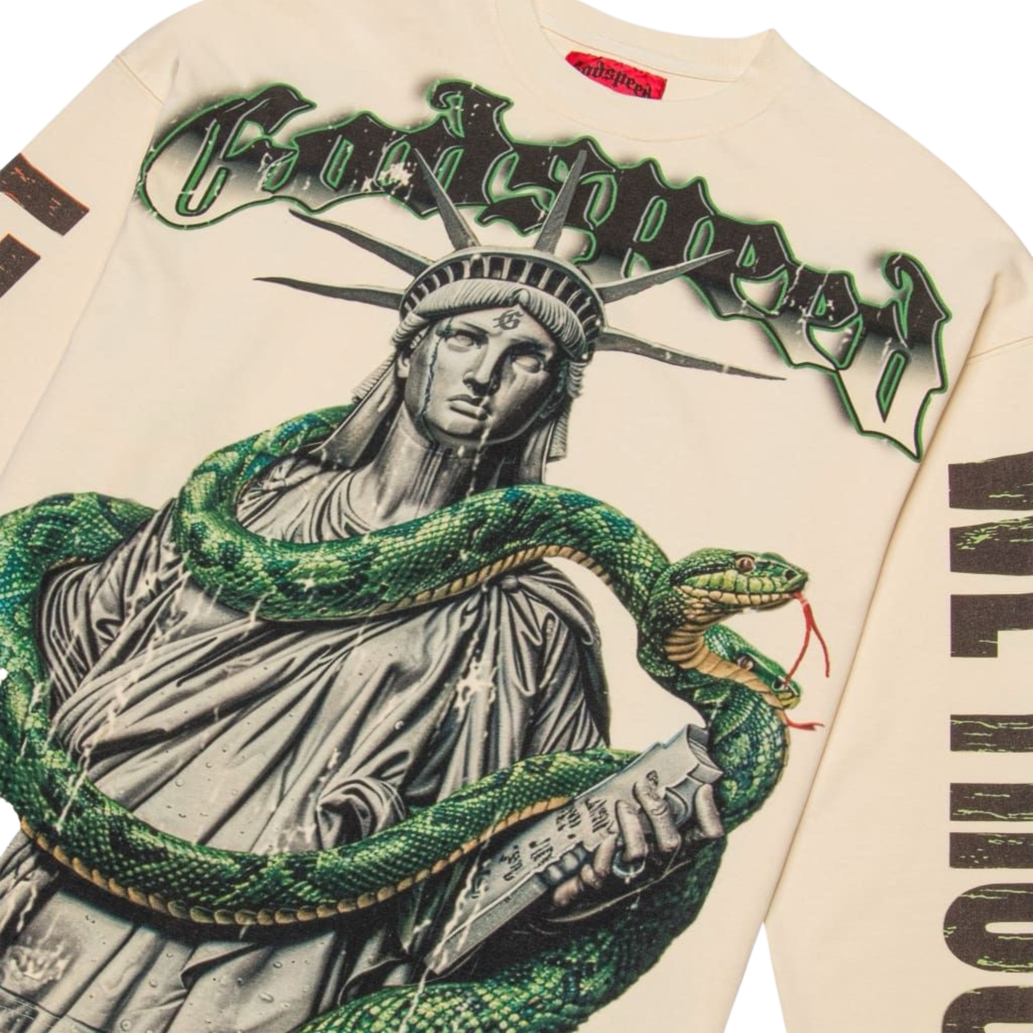 Godspeed "Top 5 Slizzy" LS (Bone) - Godspeed