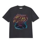 Honor The Gift Vinyl Airbrush T-Shirt (Black) - Honor The Gift