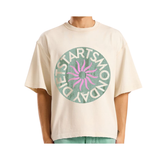 DSM "SOL" Tee (Antique White/Washed Green)