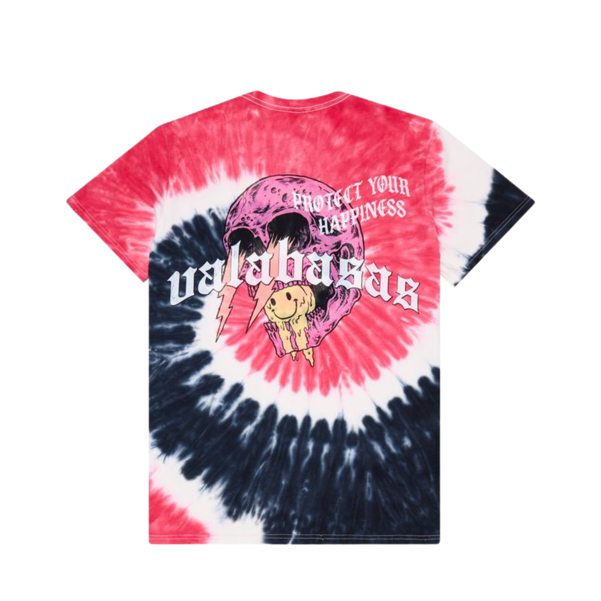 Valabasas "Protected" Tee (White/Red/Black/Gray) - VALABASAS