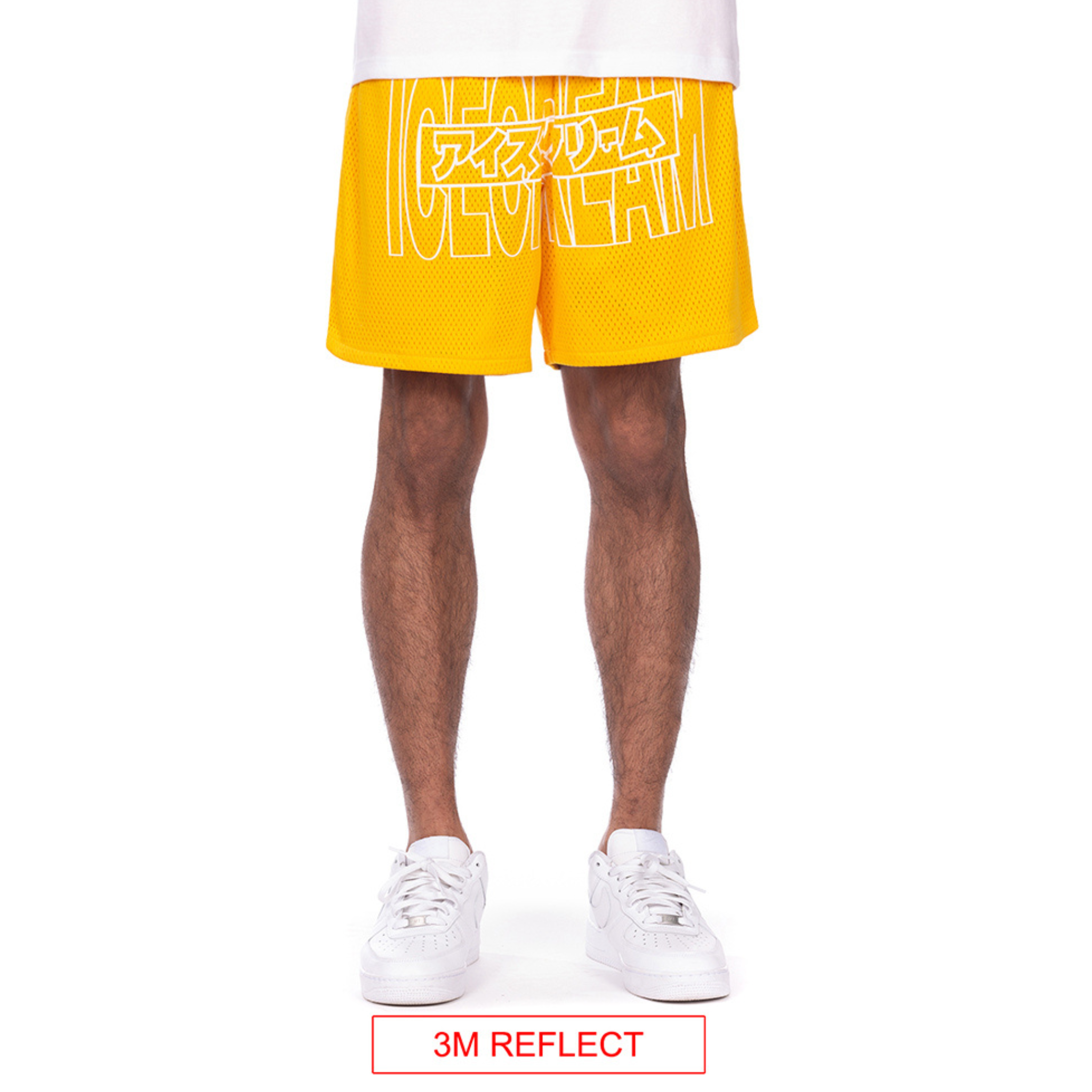 Icecream Katakana Shorts (Gold Fusion) - Ice Cream