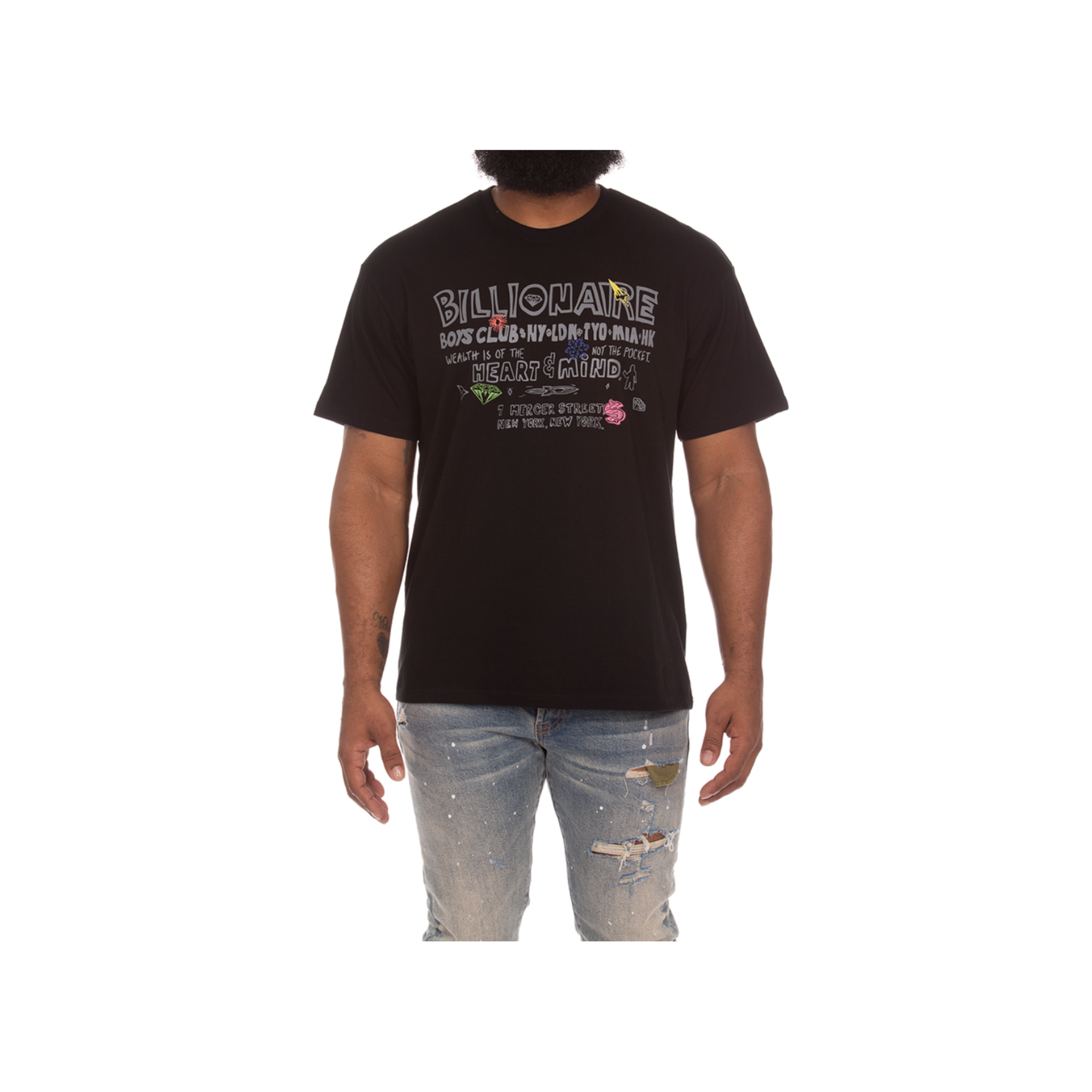 Billionaire Boys Club Satellites SS Knit (Black)