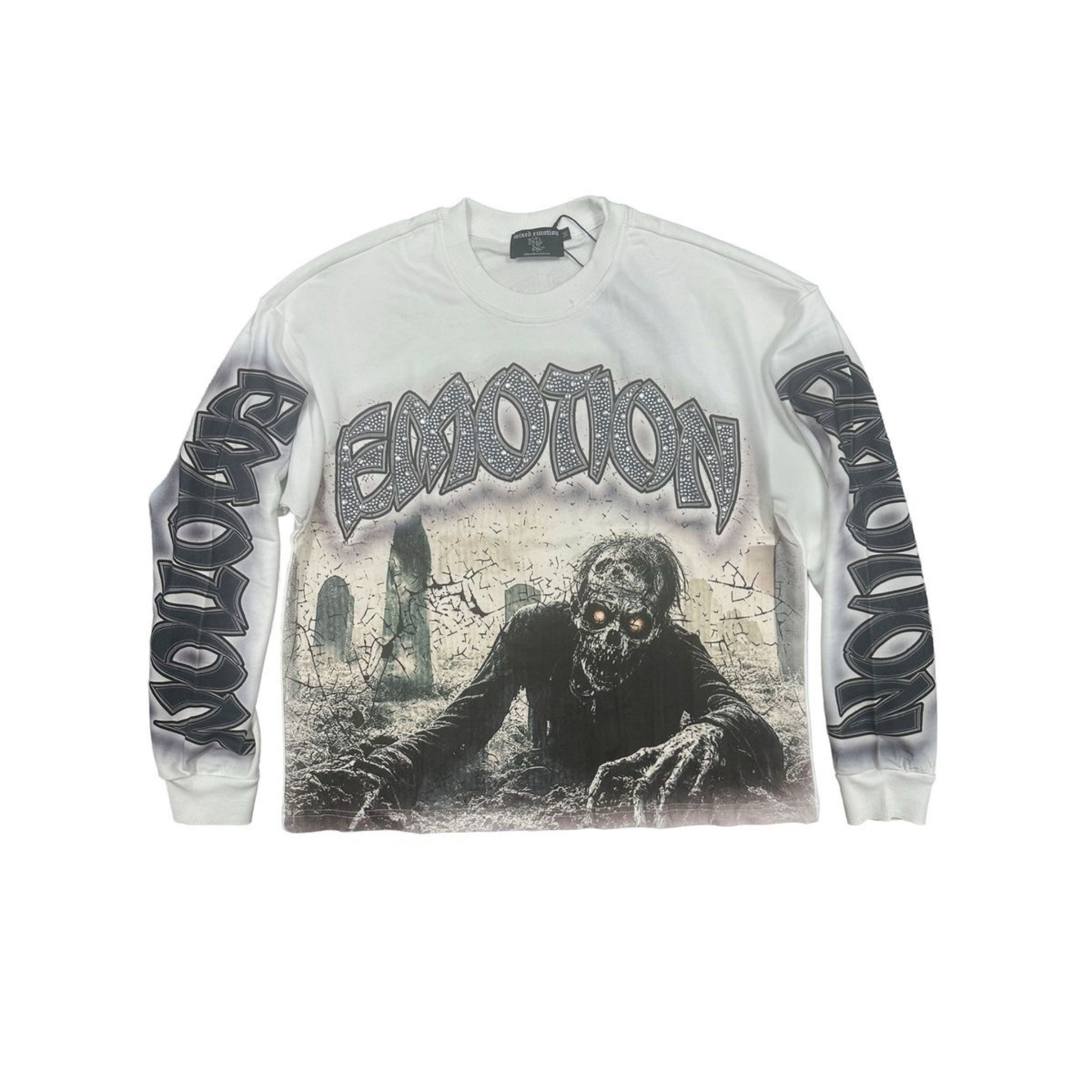 Mixed Emotion "Resurrection" LS Tee (White)