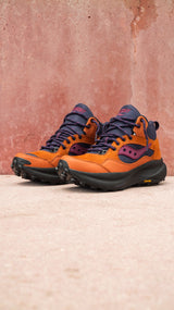 Mens Saucony Trekker LS (Ginger/Naval)
