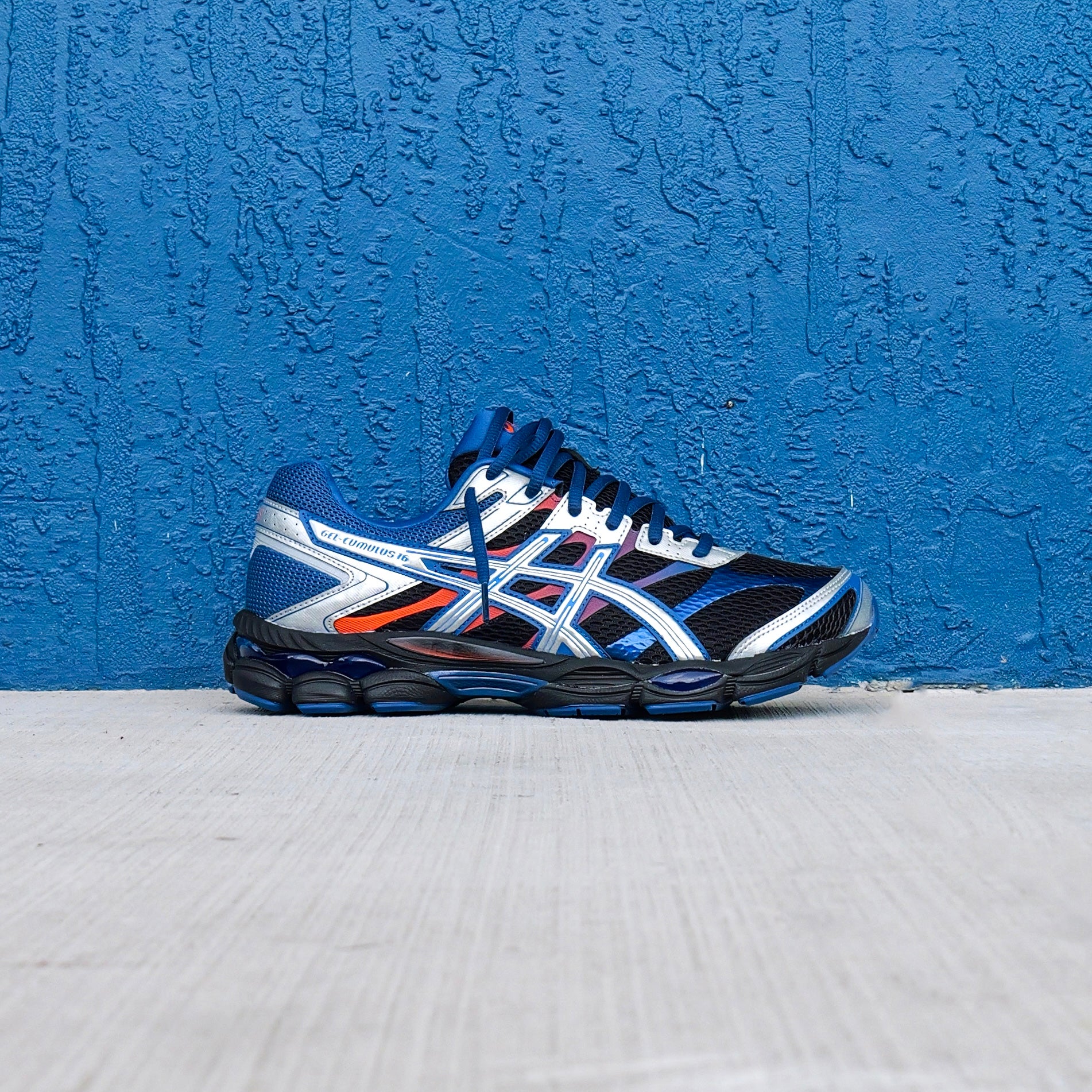Mens Asics Gel-Cumulus 16 (Black/Illusion)