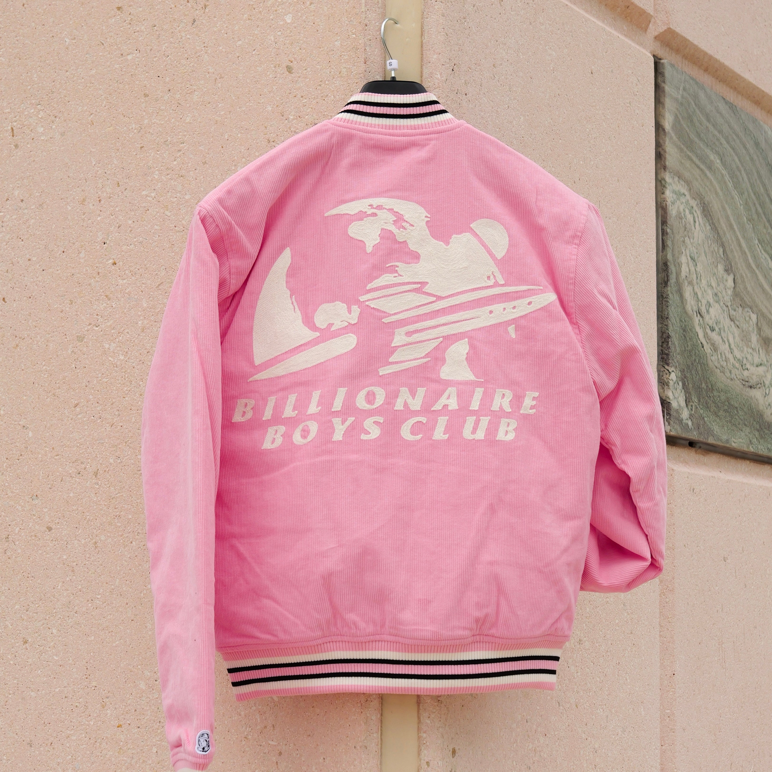 Billionaire Boys Club "Space Station" Corduroy Jacket (Candy Pink) - Billionaire Boys Club