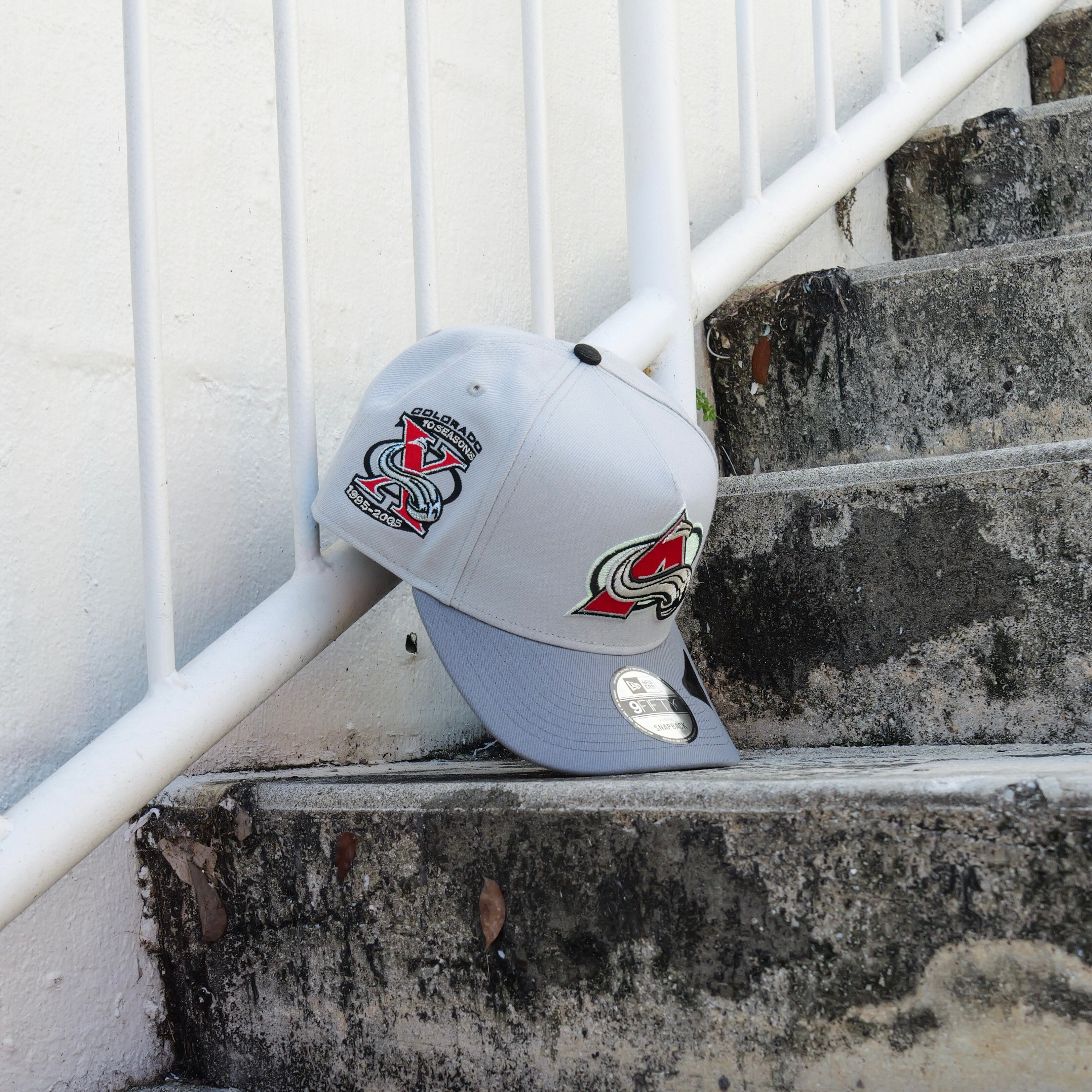 New Era Colorado Avalanche 10th Anniversary 9Fifty A-Frame Snapback