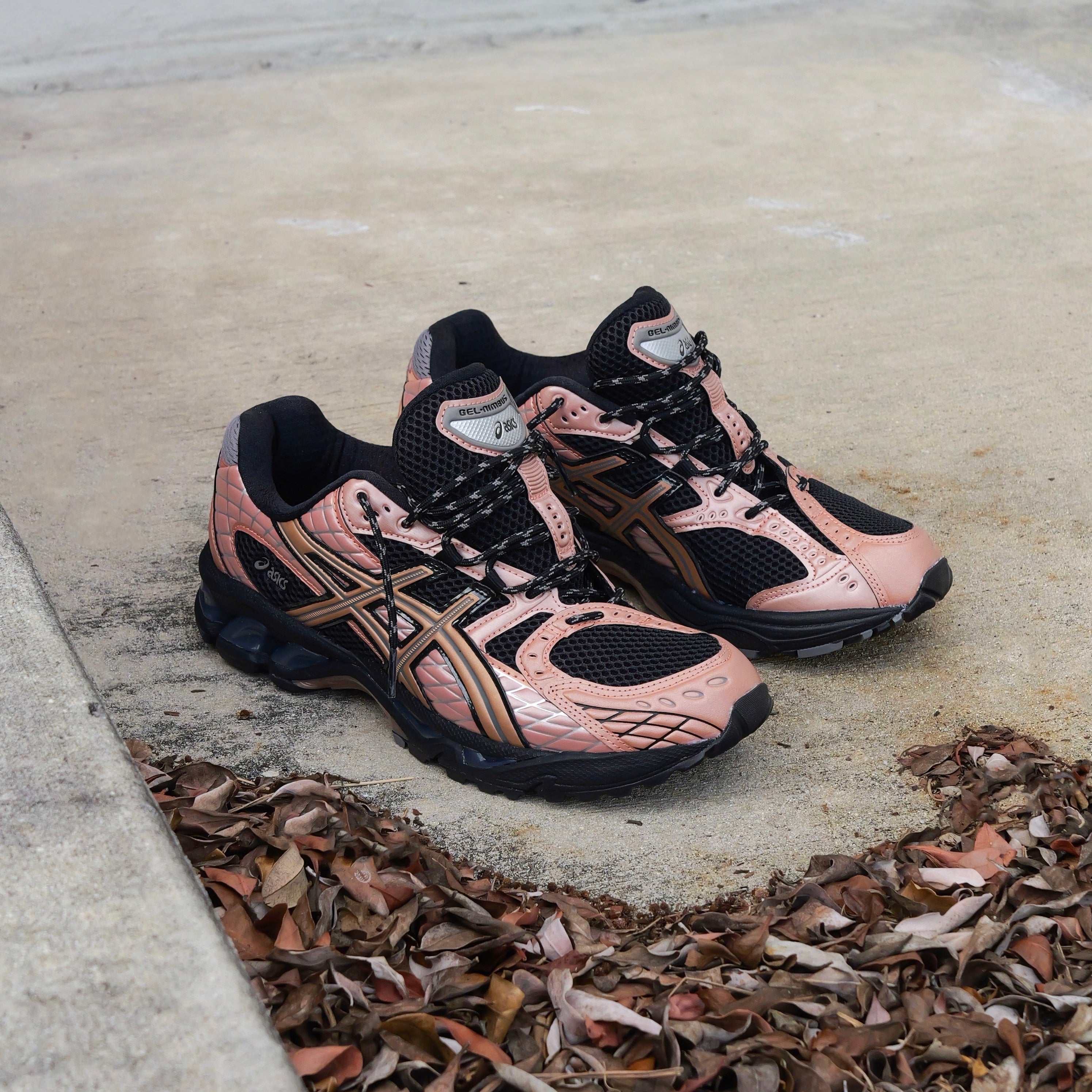 Mens Asics Gel-Nimbus 10.1 (Black/Rose Gold) - Asics