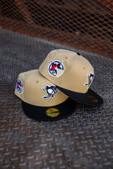 New Era Pittsburgh Penguins Maple Leafs ASG Grey UV (Vegas Gold/Black) 59Fifty Fitted - New Era